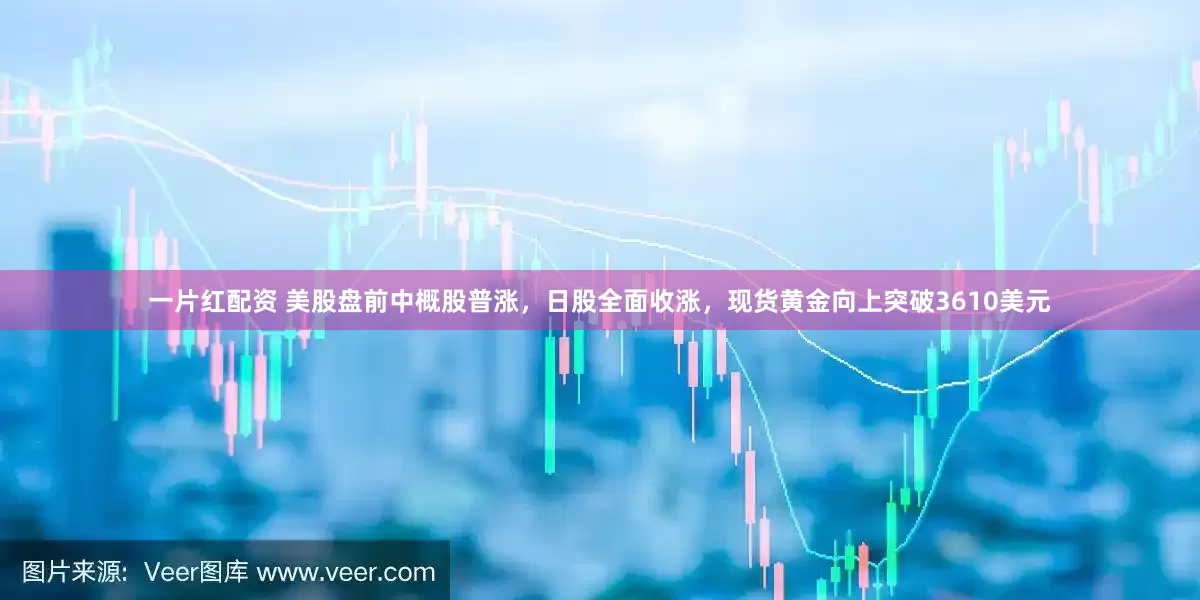一片红配资 美股盘前中概股普涨，日股全面收涨，现货黄金向上突破3610美元