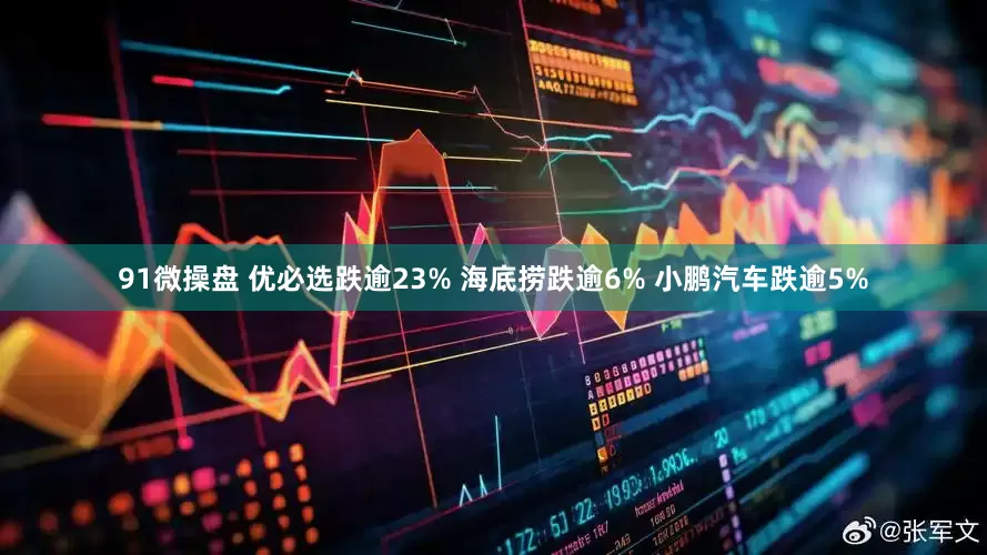 91微操盘 优必选跌逾23% 海底捞跌逾6% 小鹏汽车跌逾5%